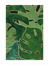 Monstera Yaprakları N1 - Art Print